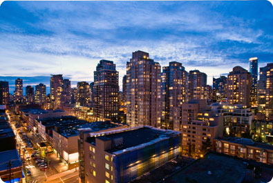 Yaletown at Night